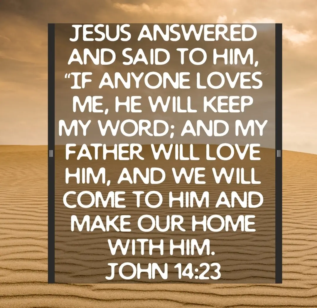 bible verses about love (John 14:23)