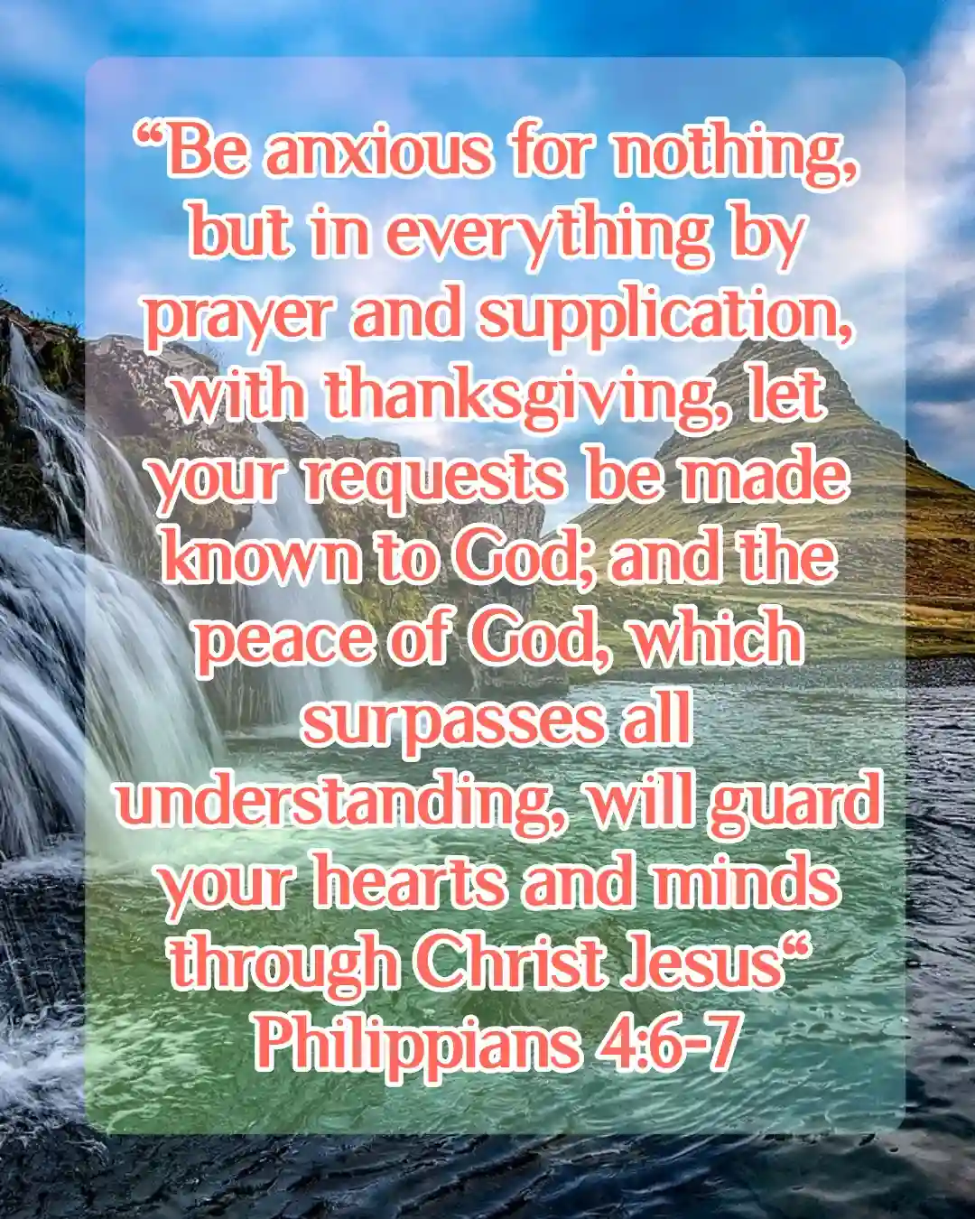Bible Verses About God Hears Our Prayers (Philippians 4:6-7)