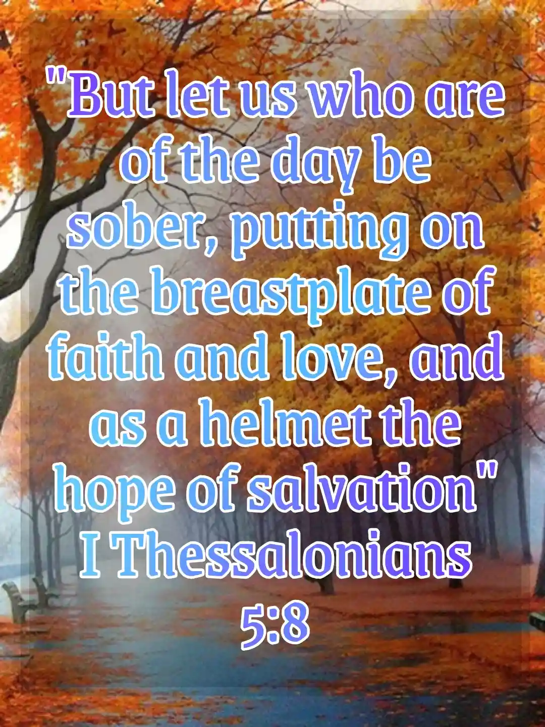 bible verses on faith and hope (1Thessalonians 5:8)