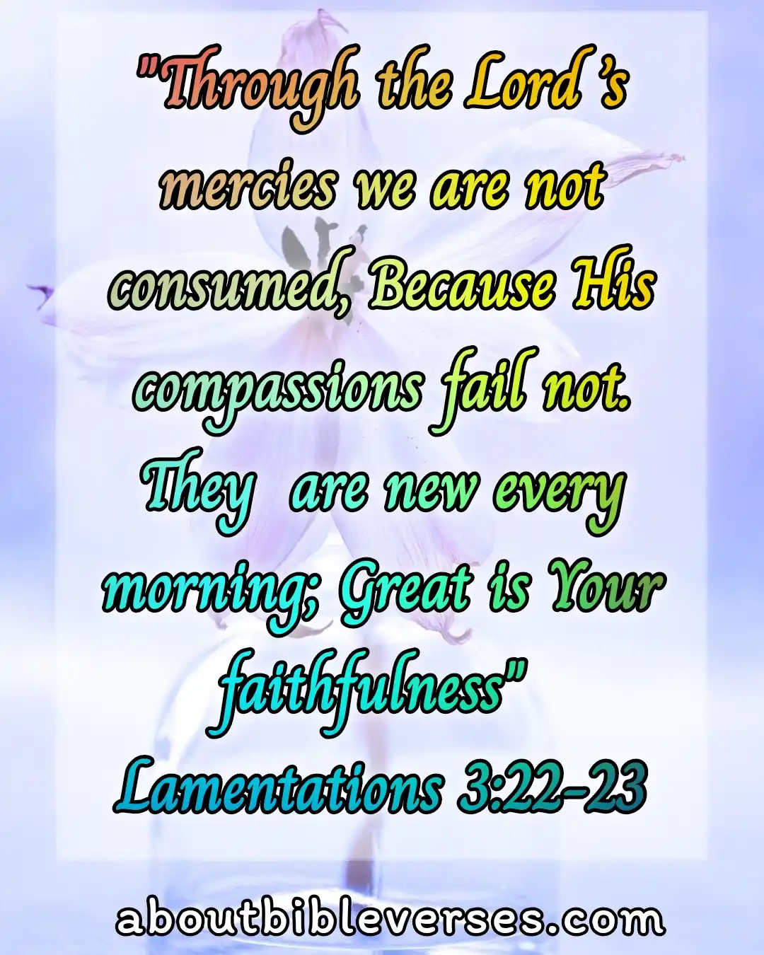 20+Good Morning Bible Verses With Images - Morning With Jesus