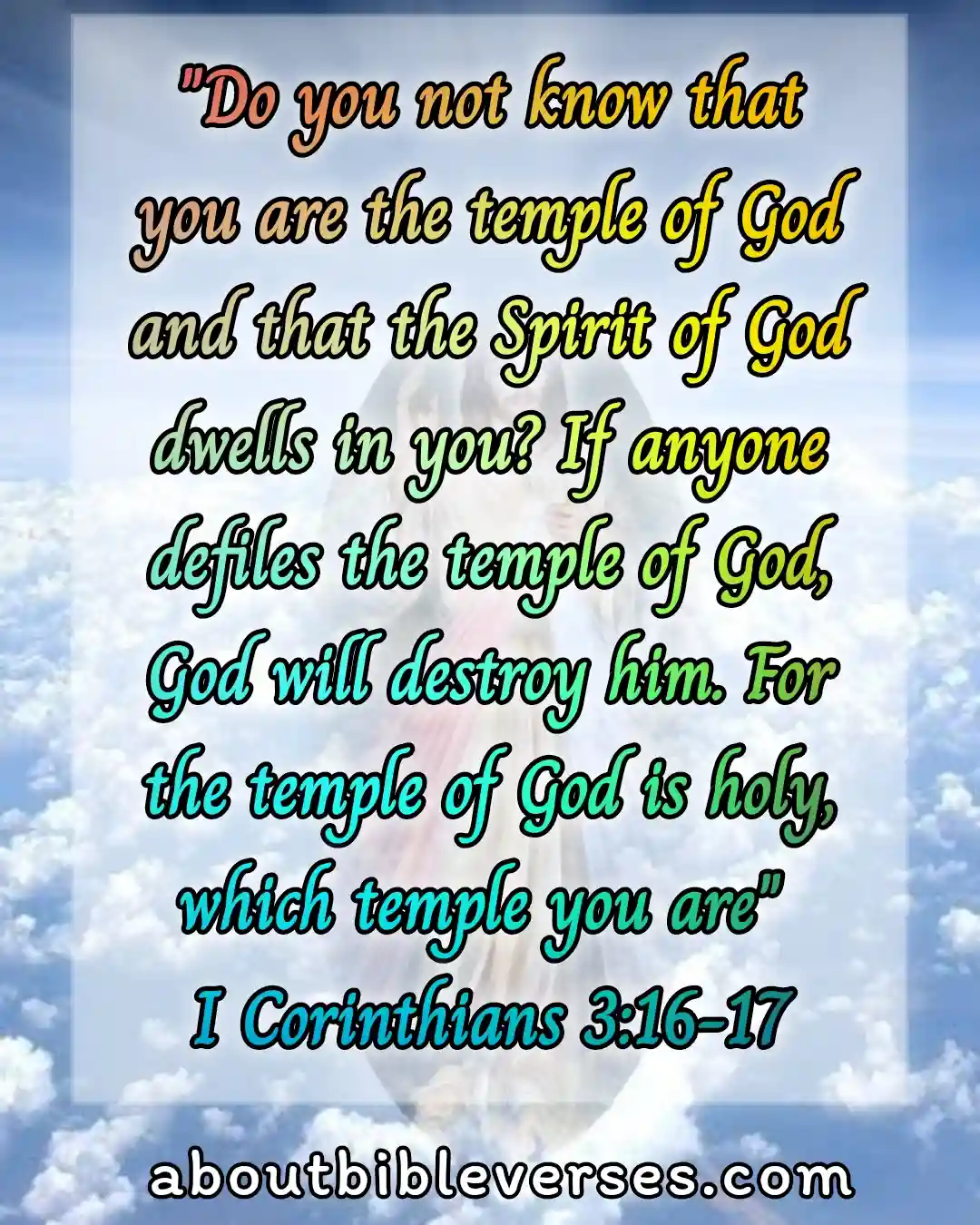 Bible Verses God Is With You (1 Corinthians 3:16-17)