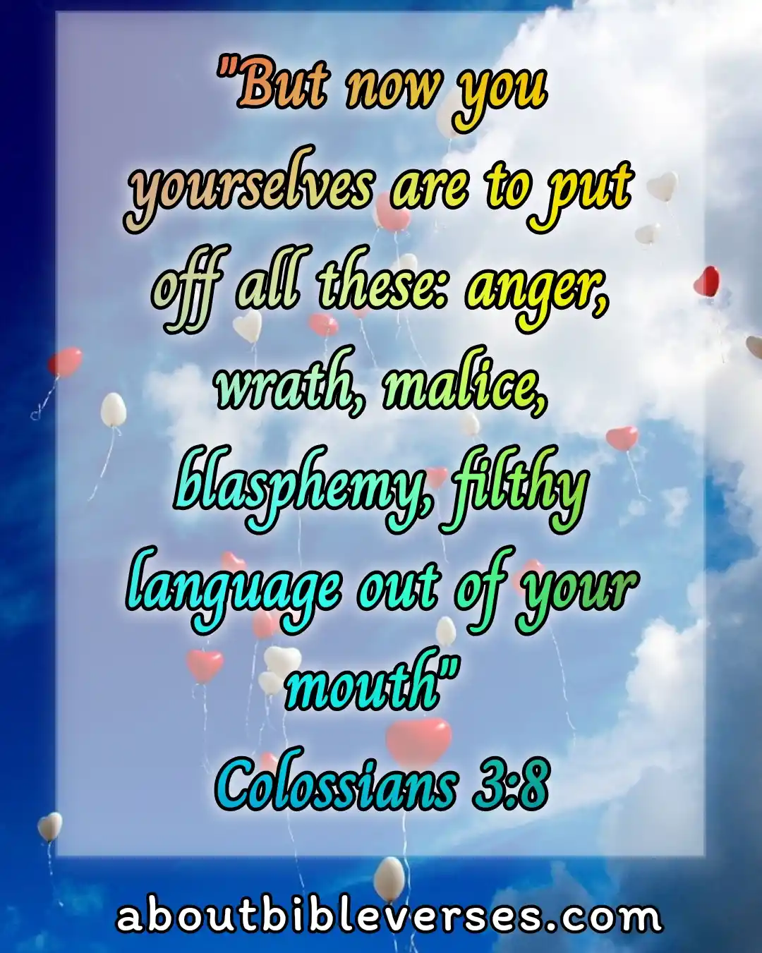 Bible Verses About Gossip And Slander (Colossians 3:8)
