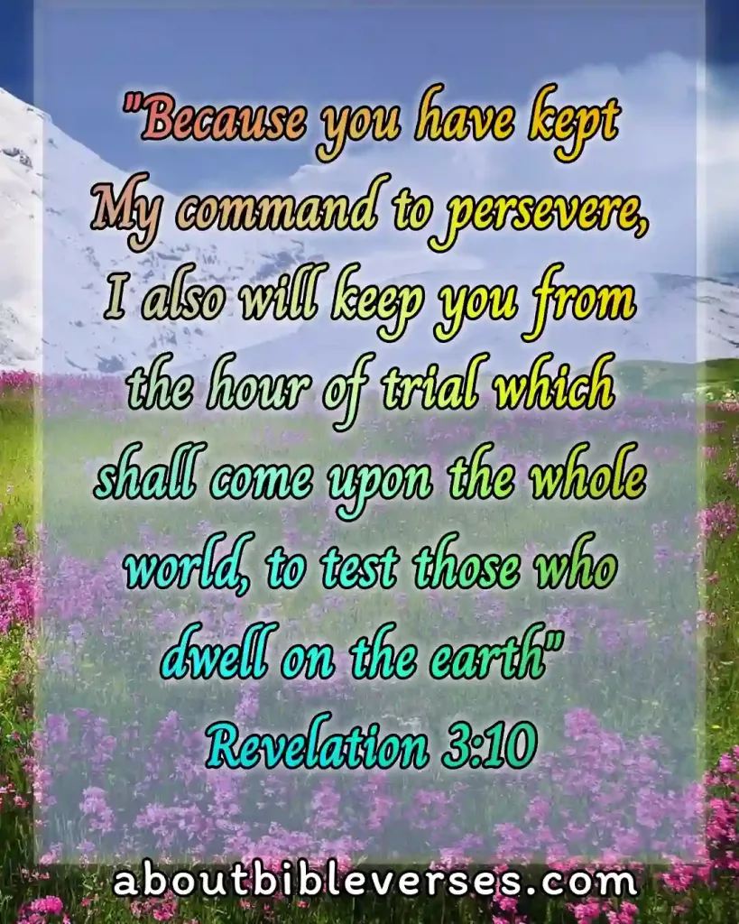 temptation bible verses (Revelation 3:10)