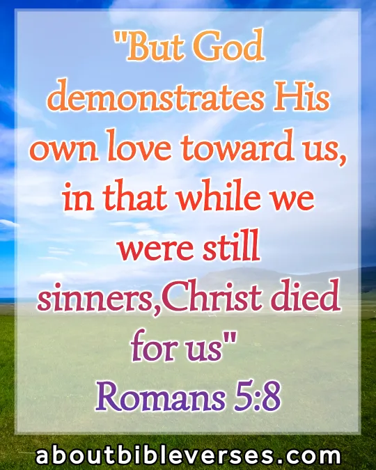 Bible verses About Gospel (Romans 5:8)