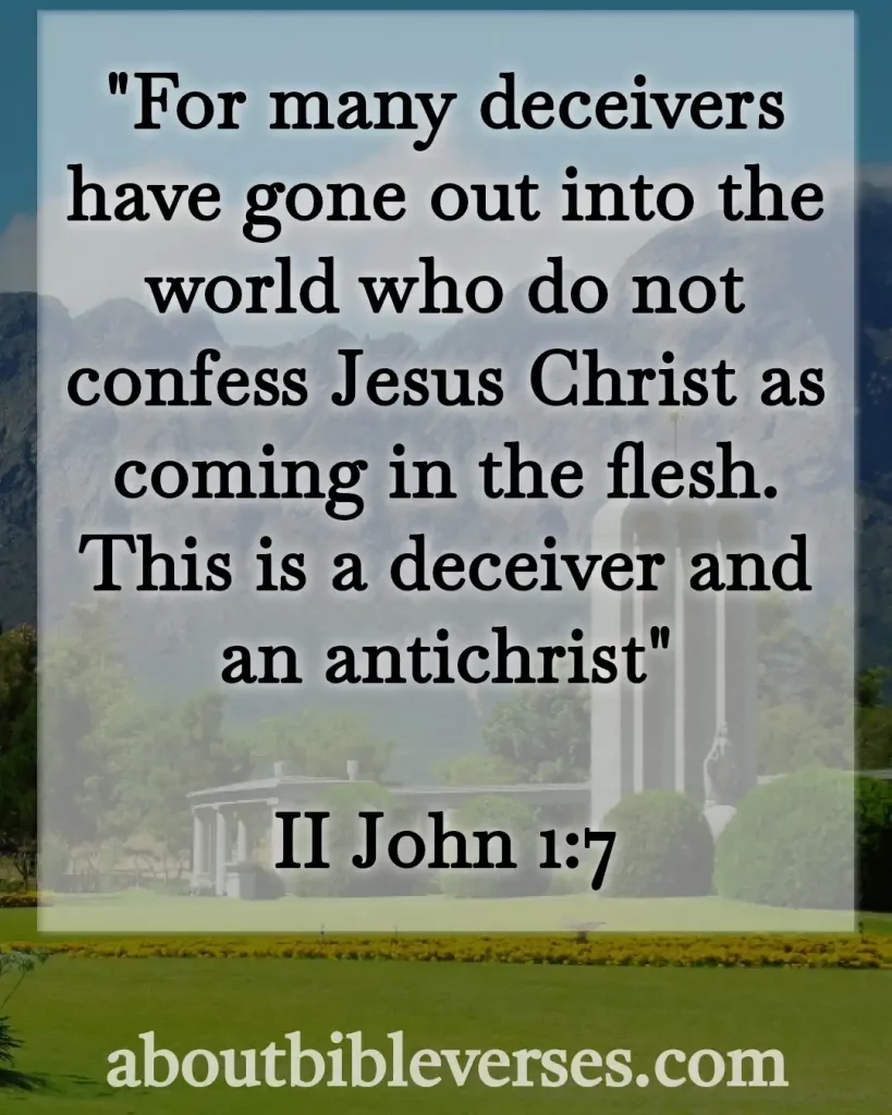 today bible verse (2 John 1:7)