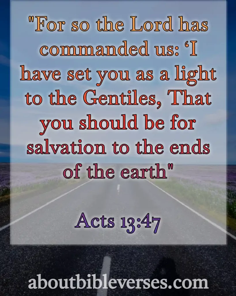 today bible verse (Acts 13:47)