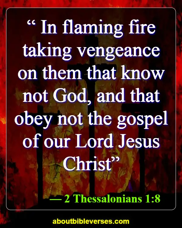 bible verses Accept Jesus As Your Lord And Savior(2 Thessalonians 1:8)