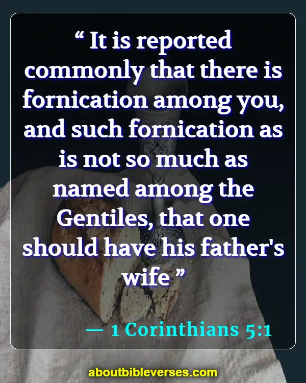 Bible Verses For Man And Woman Sleeping Together (1 Corinthians 5:1)
