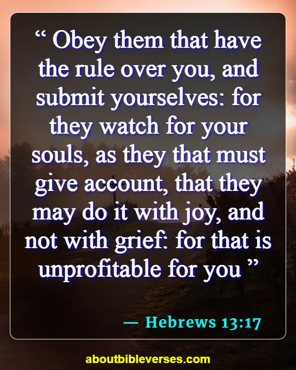 bible verses about appreciation and gratitude to others (Hebrews 13:17)