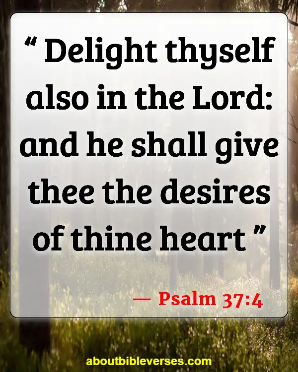 Bible Verses For Career Success (Psalm 37:4)