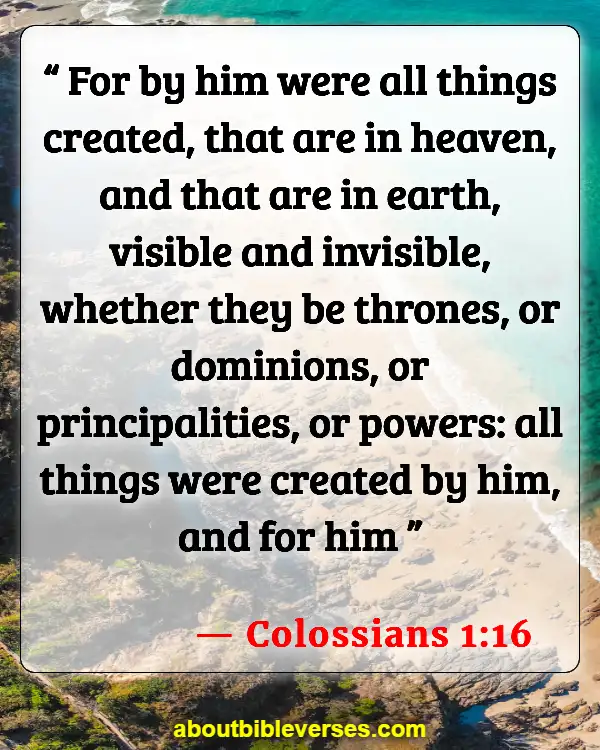 power in the name of Jesus scripture (Colossians 1:16)