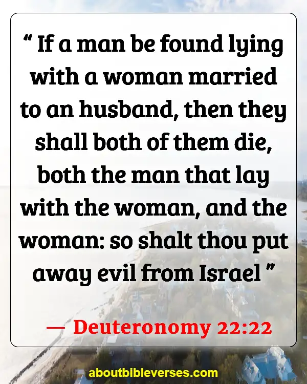 Bible Verses About Adulterous Woman (Deuteronomy 22:22)