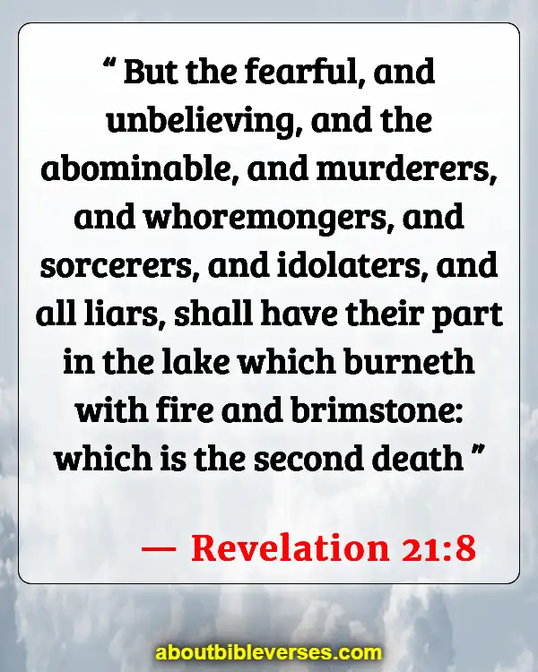 Bible Verses About Murdering The Innocent (Revelation 21:8)