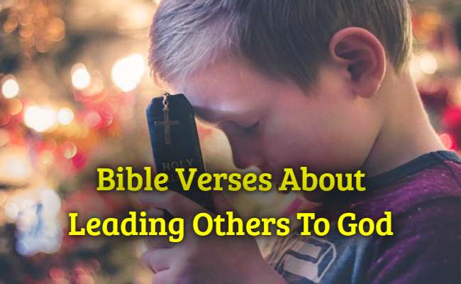 Bible Verses About Leading Others To God