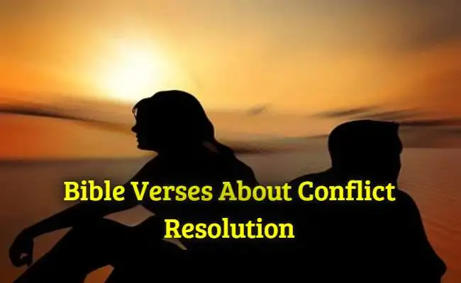 Bible Verses About Conflict Resolution