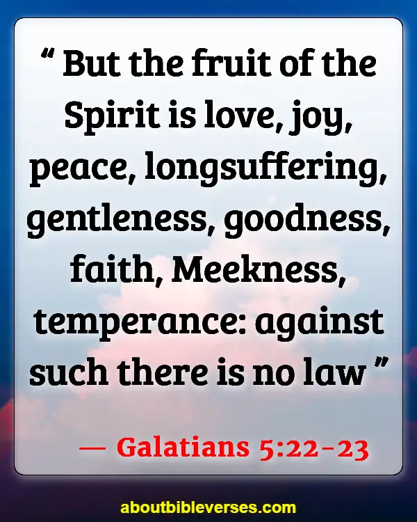Bible Verses About Concern For The Family And Future Generations (Galatians 5:22-23)
