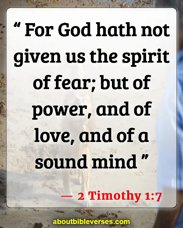 Bible Verses About Self-Awareness (2 Timothy 1:7)
