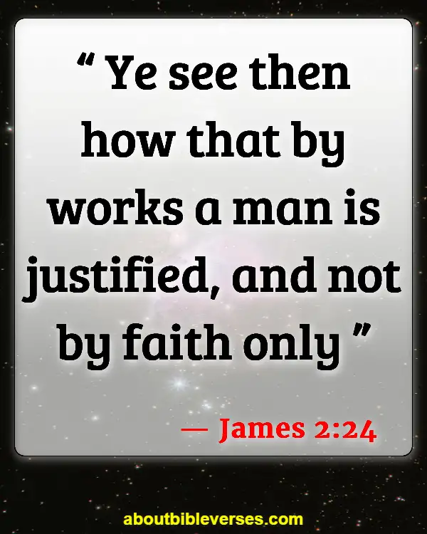 Today Bible Verse (James 2:24)
