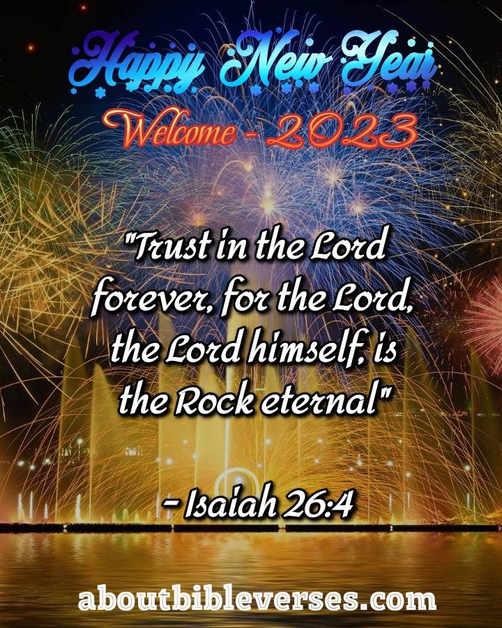 [Best] 47+Happy New Year (2023) Bible Verses Wishes Images