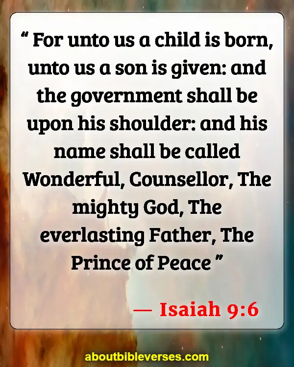 power in the name of jesus scripture (Isaiah 9:6)