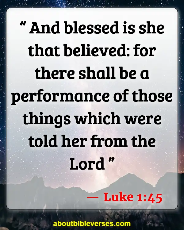 Bible Verse Women Preachers And Pastors (Luke 1:45)