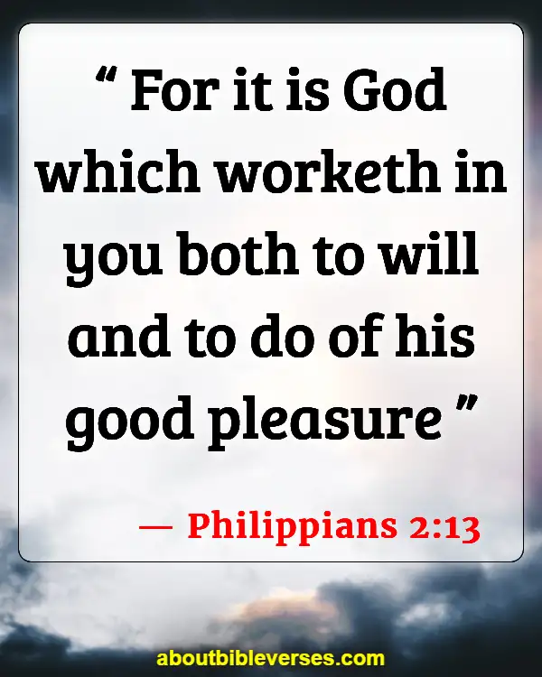 Bible Verses About Sanctification (Philippians 2:13)