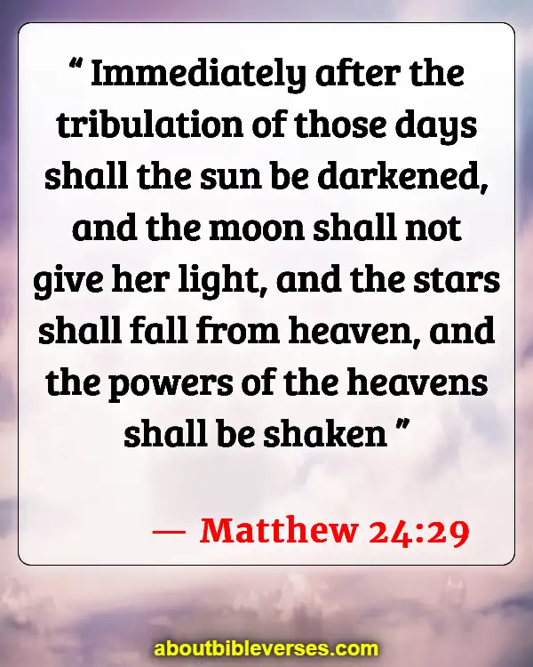 Bible Verses About Abomination Of Desolation (Matthew 24:29)