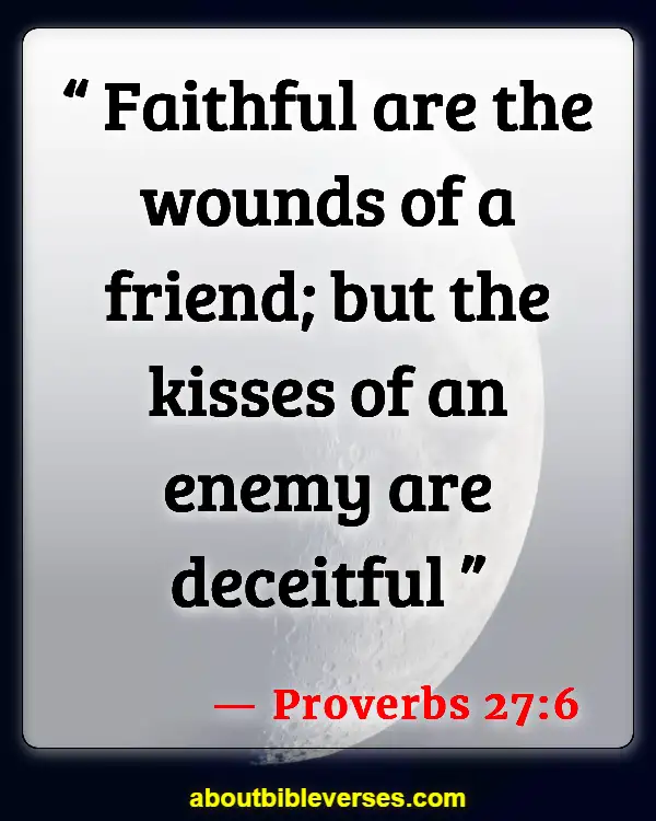 Bible Verses To Say Thank You To A Friend (Proverbs 27:6)