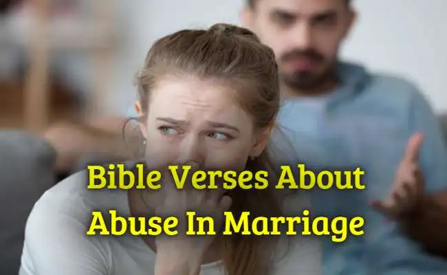 Bible Verses About Abuse In Marriage