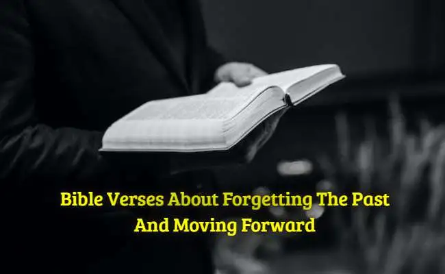 Bible Verses About Forgetting The Past And Moving Forward