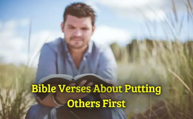 Bible Verses About Putting Others First