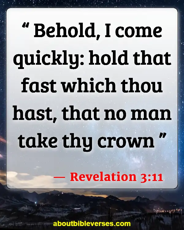 Bible Verses About Running The Race (Revelation 3:11)