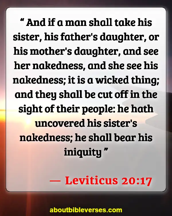 Bible Verses About Value Of A Woman (Leviticus 20:17)