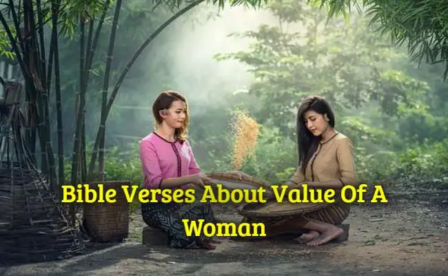 Bible Verses About Value Of A Woman